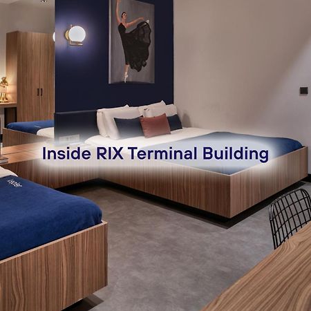 Ieki Kepler Club Riga Airport Hotel - Landside Public Area מראה חיצוני תמונה
